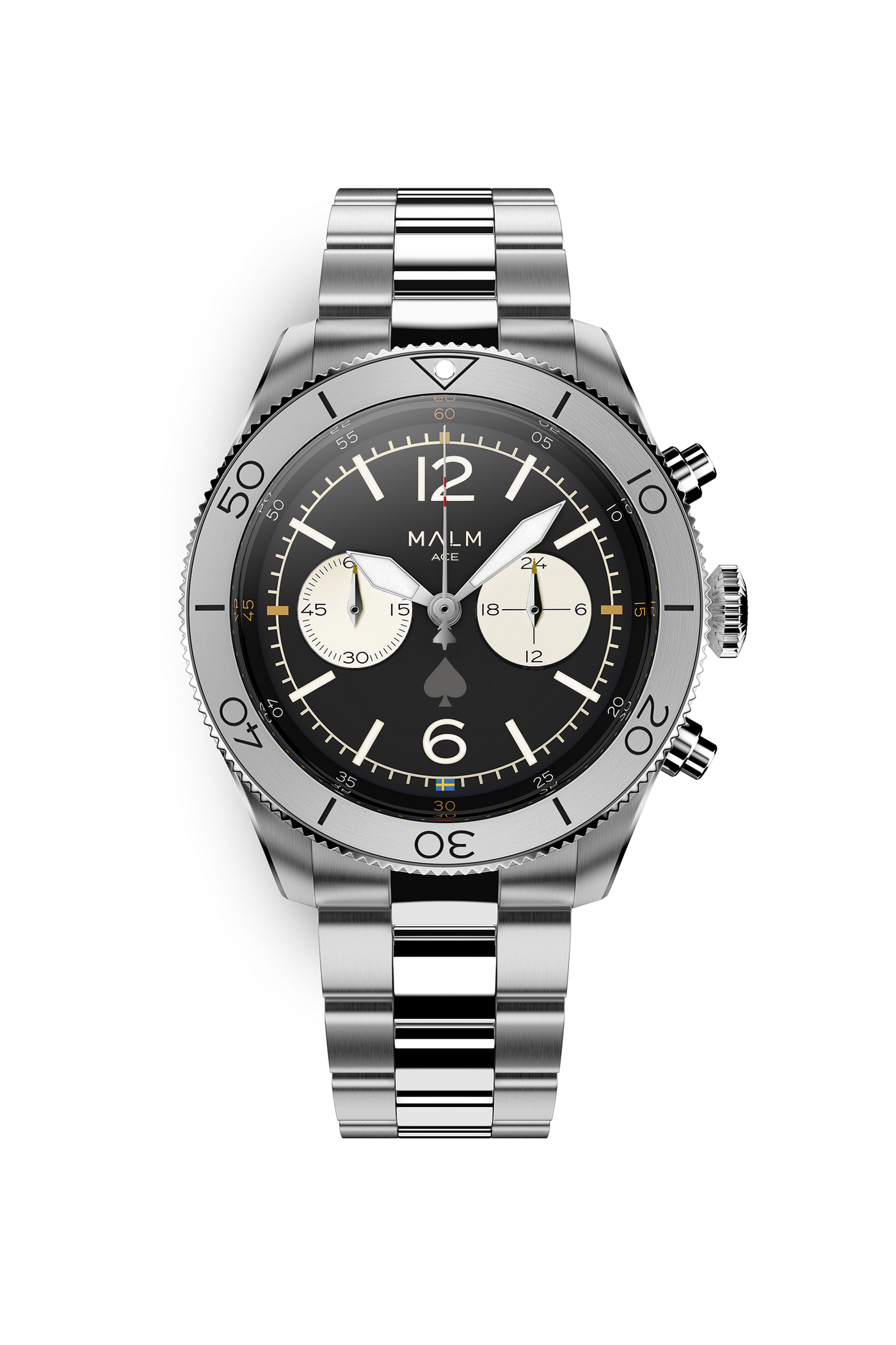 ACE Black Panda Chronograph 44