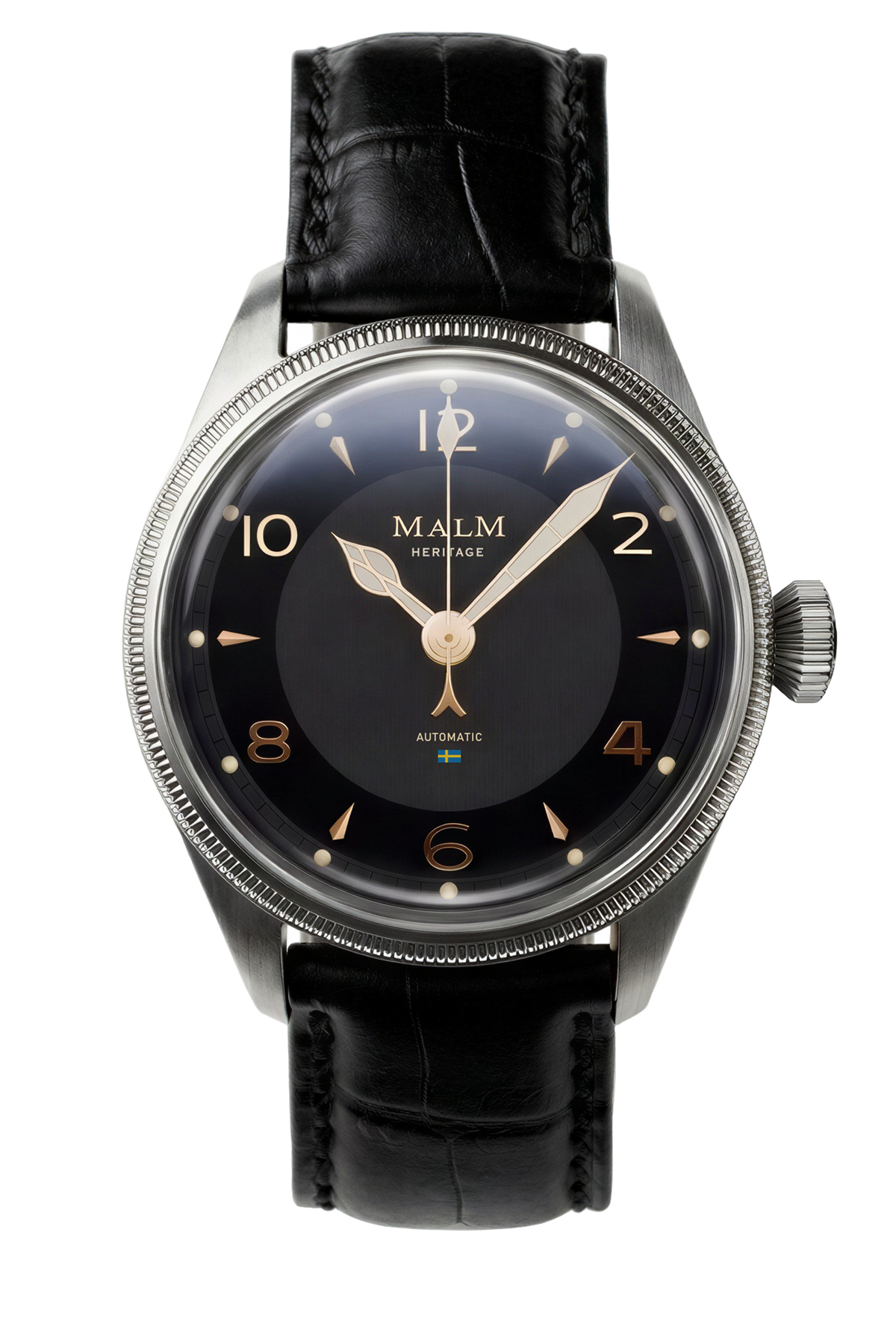 Pre-Order: Heritage 39 Black Swiss Automatic