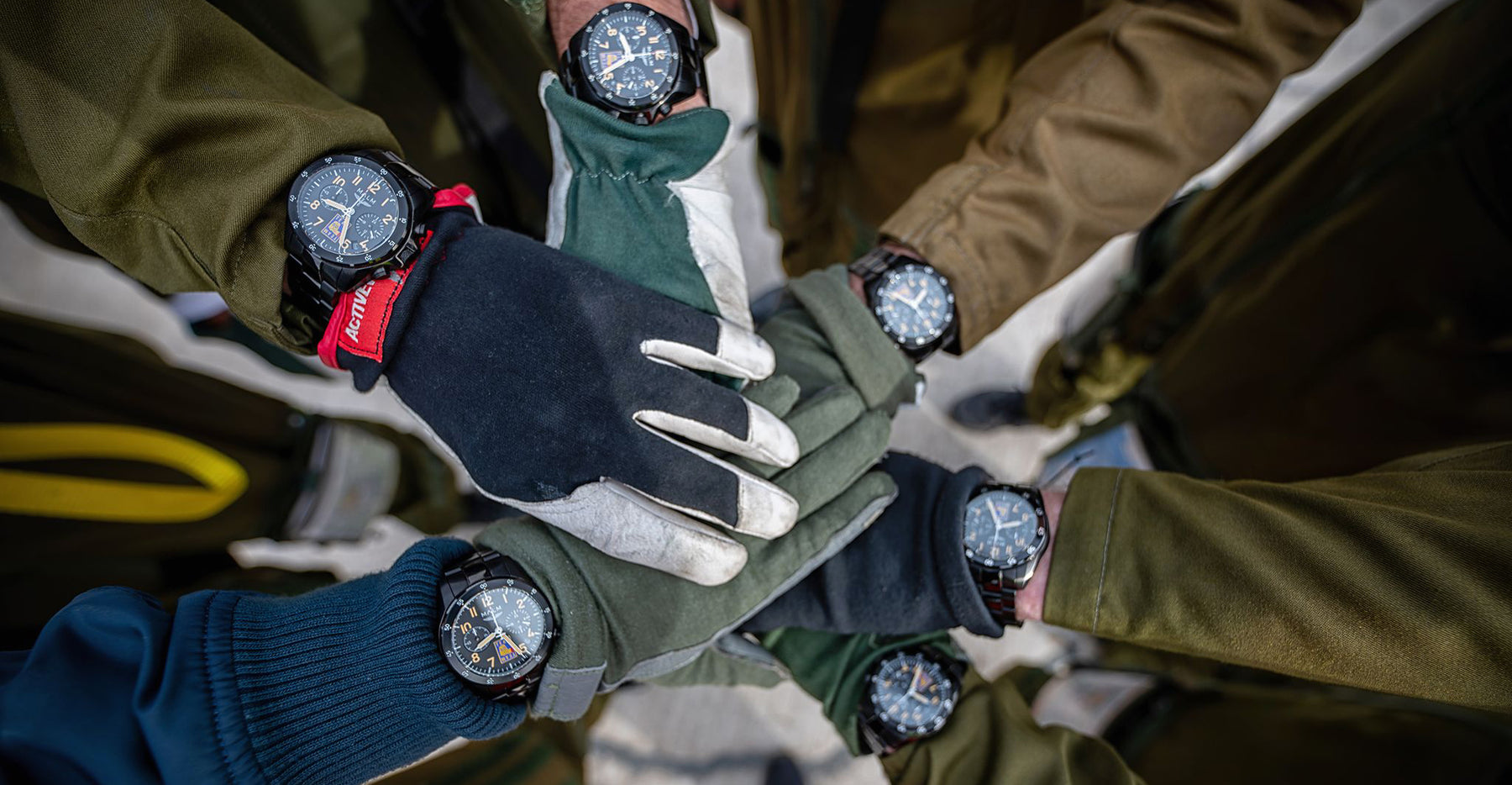 swedish pilots wearing watches from malm watches